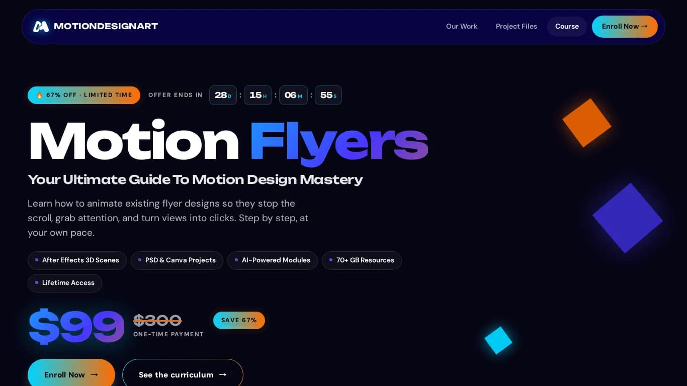 Motiondesignart Motion Flyers Ultimate Guide to Motion Design Mastery