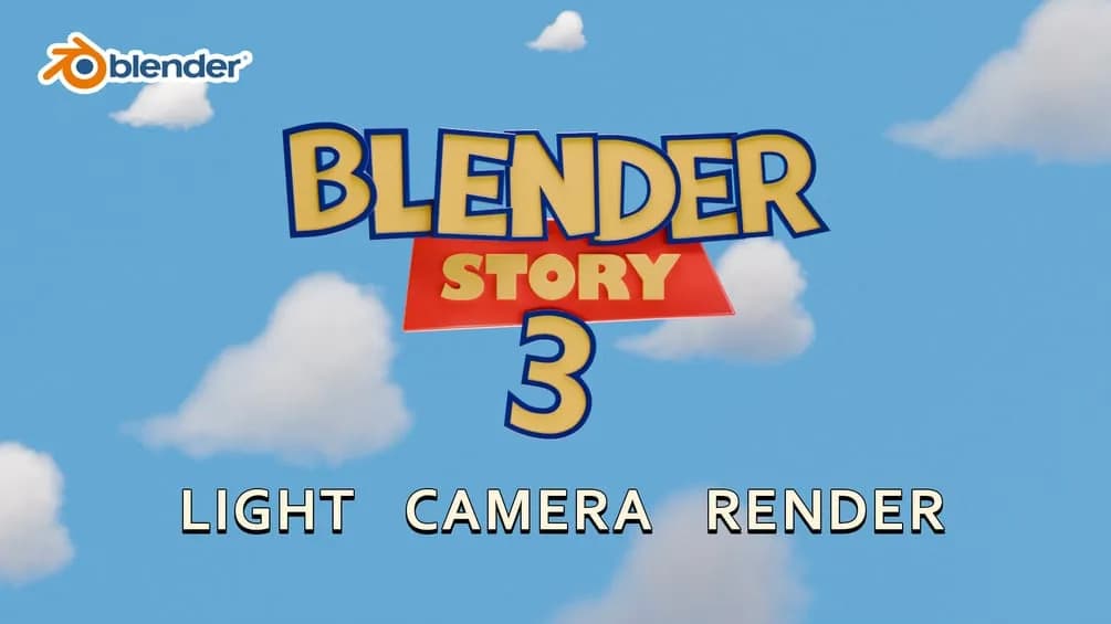 Gumroad – Blender Story: From Zero to Andy’s Room . Season 3 – Light, Camera Render | Practice Files