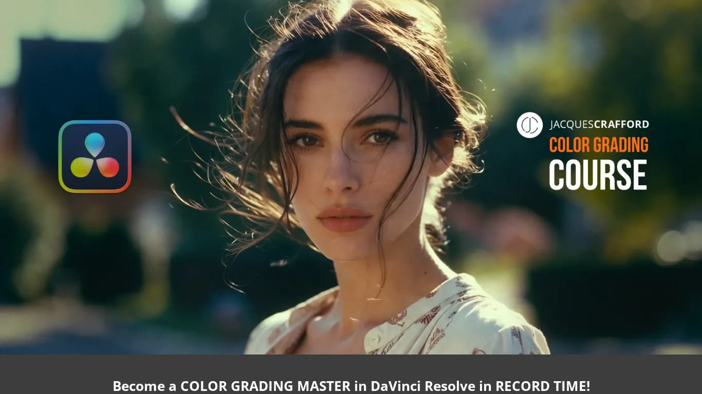 Jacques Crafford – DaVinci Resolve Color Grading Course Free download